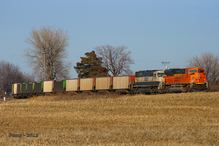 Northbound UP Loaded Coal Train DPU Locomotives